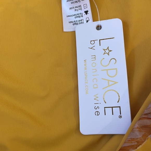 L Space for Anthropologie Bikini Bottom New Size Large Swimsuit Desert Palm NWT - Picture 10 of 13